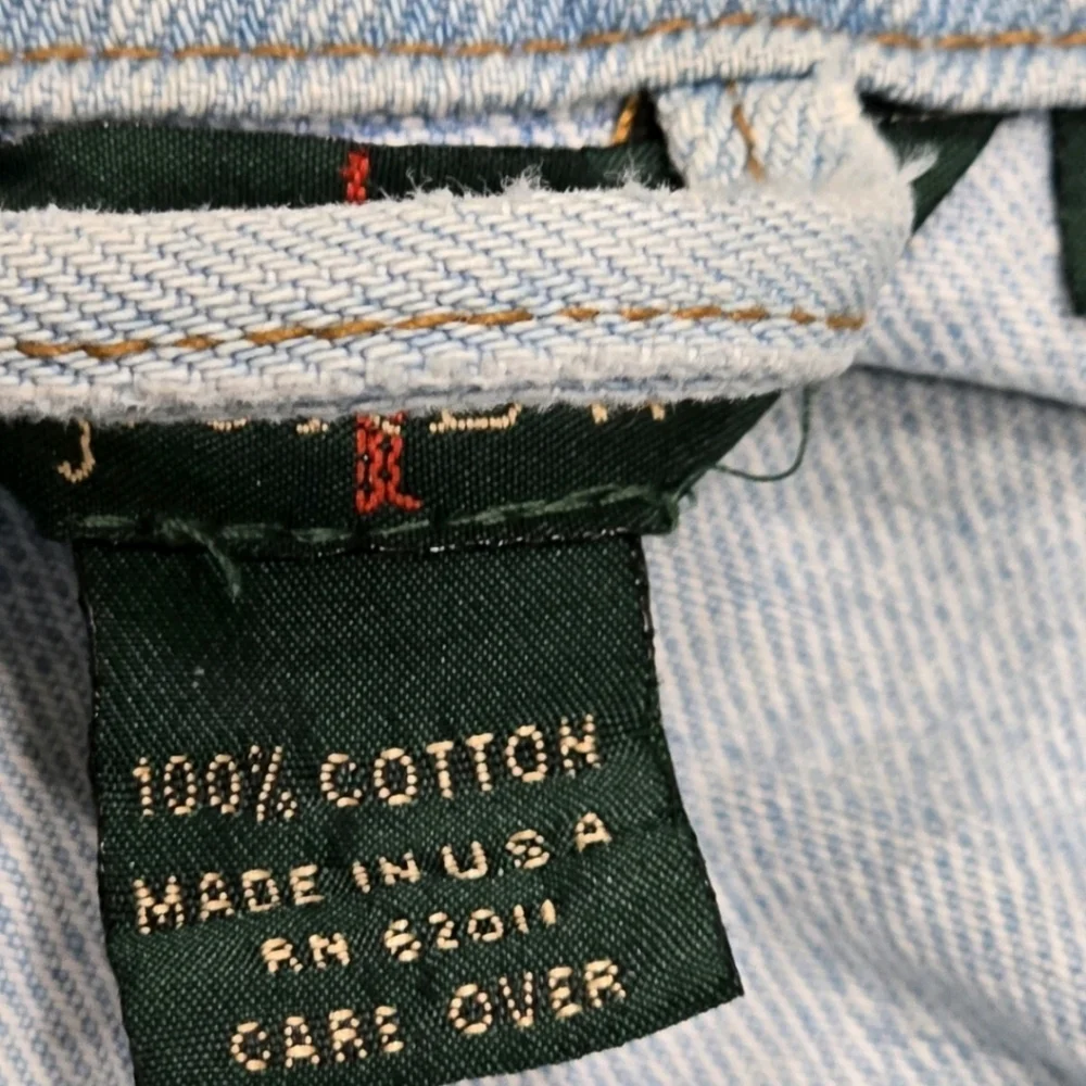 J. CREW Men's Denim Casual Button Up Jean Jacket Size XL - Picture 8 of 9